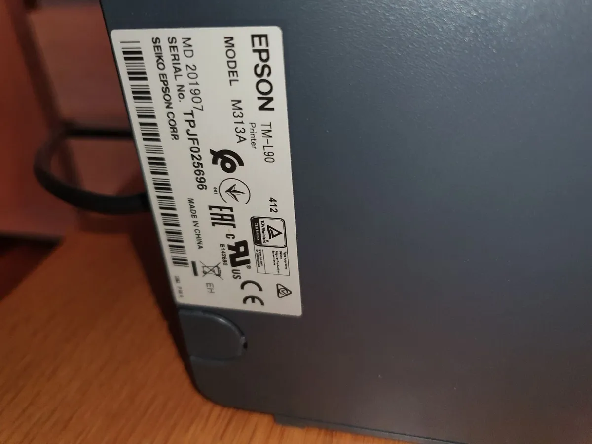 Epson TM-L90 Thermal Receipt & Label Printer - Image 3