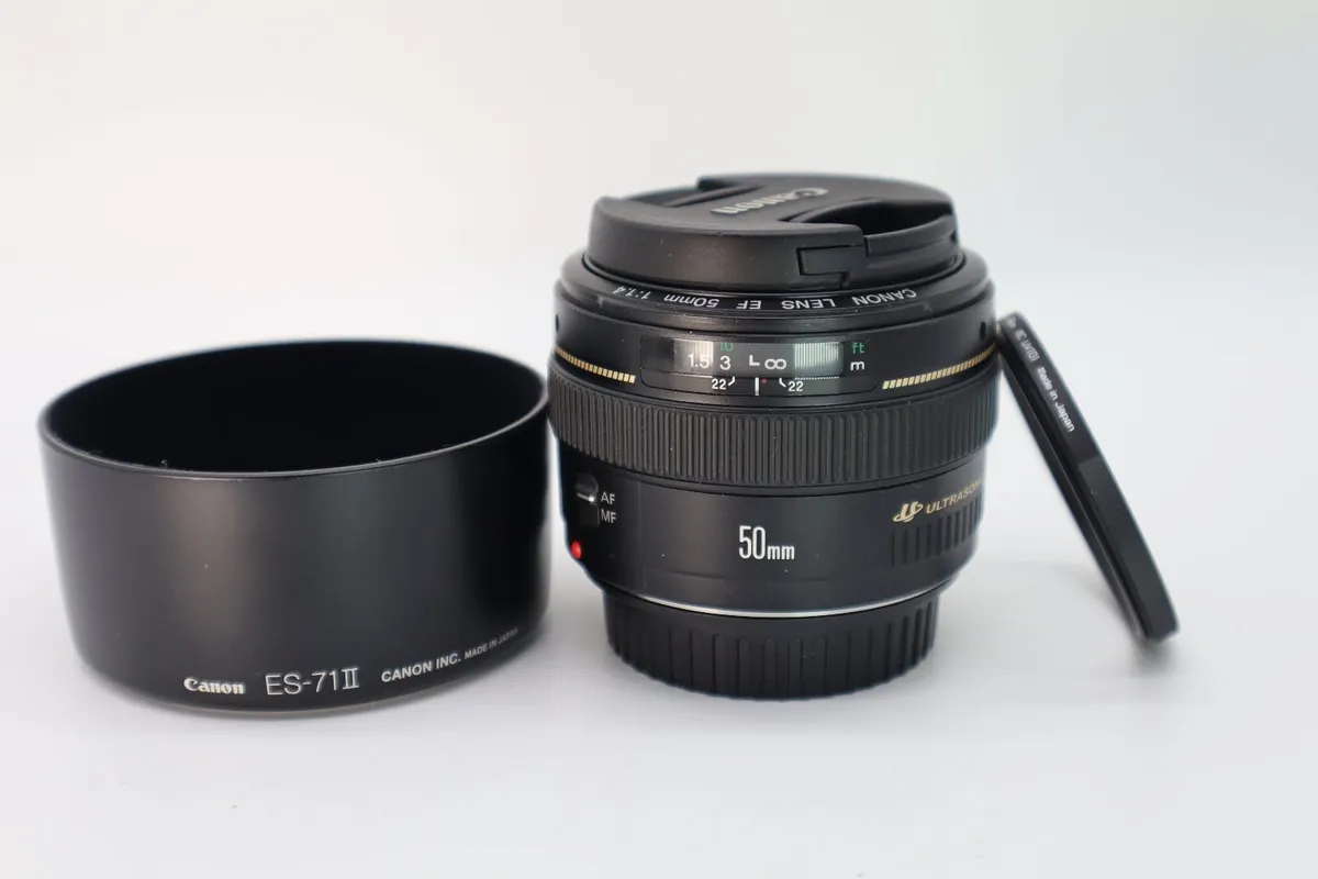 CANON EF 50mm F1.4 USM LENS # - Image 1