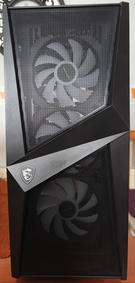 MSI MAG ATX PC Case w/ 4 Fans Tempered Glass - Image 3