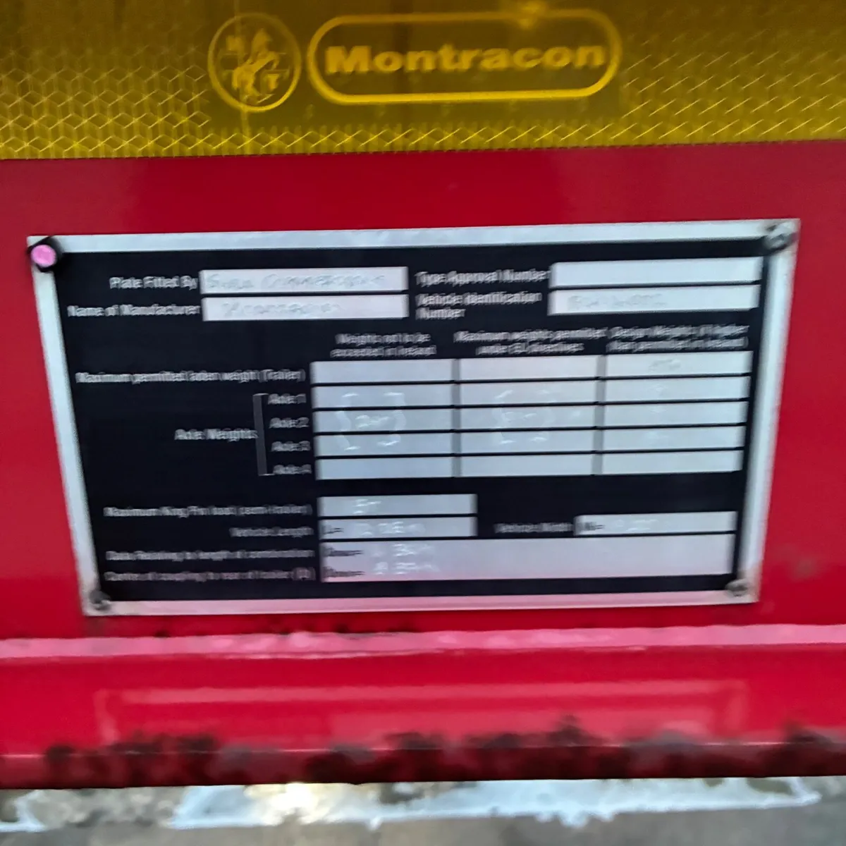Montracon sliding skelly sale or hire - Image 3