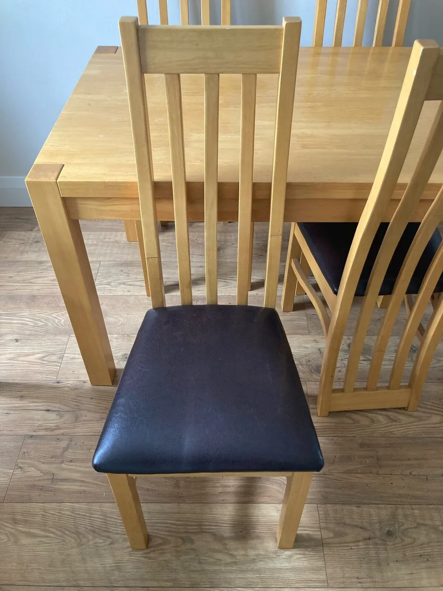 Table and 4 Chairs - Image 2