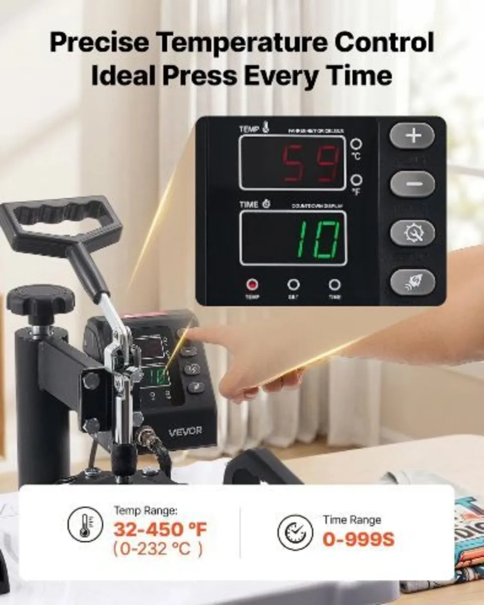 Heat Press Machine 29 x 38 cm - Image 3