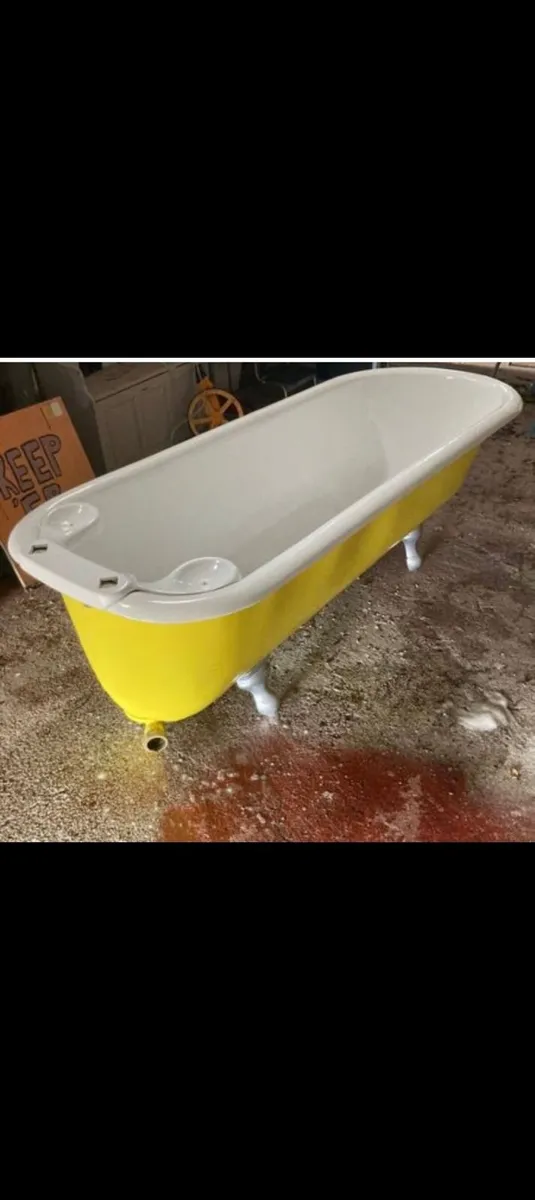 Cast iron 1950s bath - Image 2
