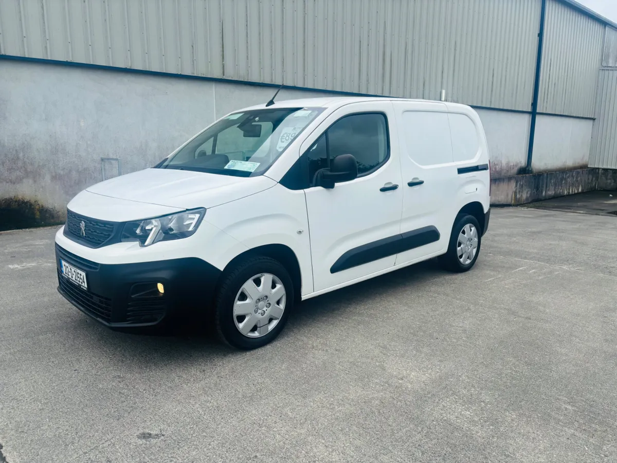 2021 Peugeot partner 1.5 100bhp PRO €8,950 +  VAT - Image 1
