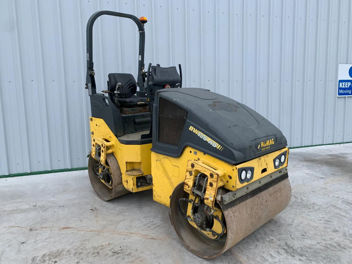 BID ONLINE NOW - 2014 BOMAG BW120AD-5 ROLLER - Image 4