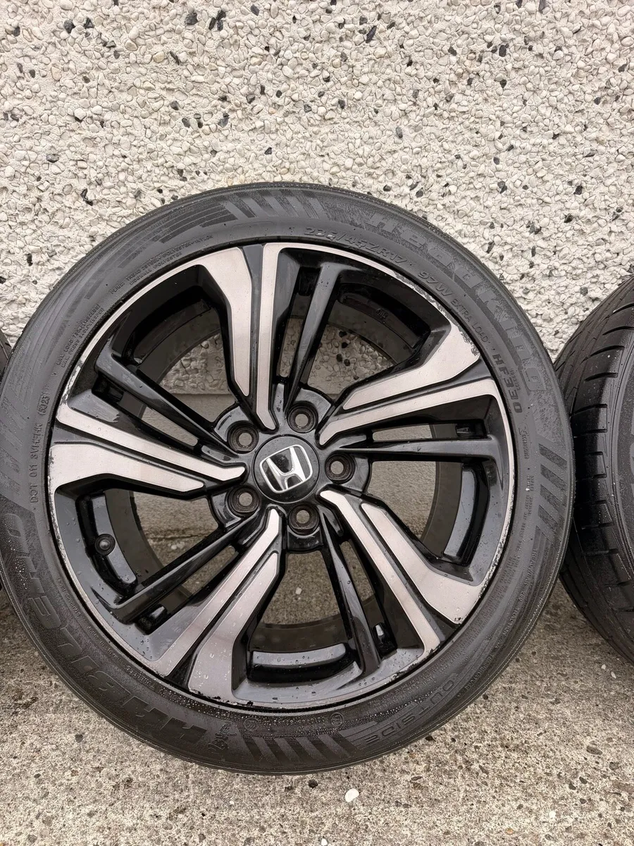 Honda Civic alloys/tyres - Image 3
