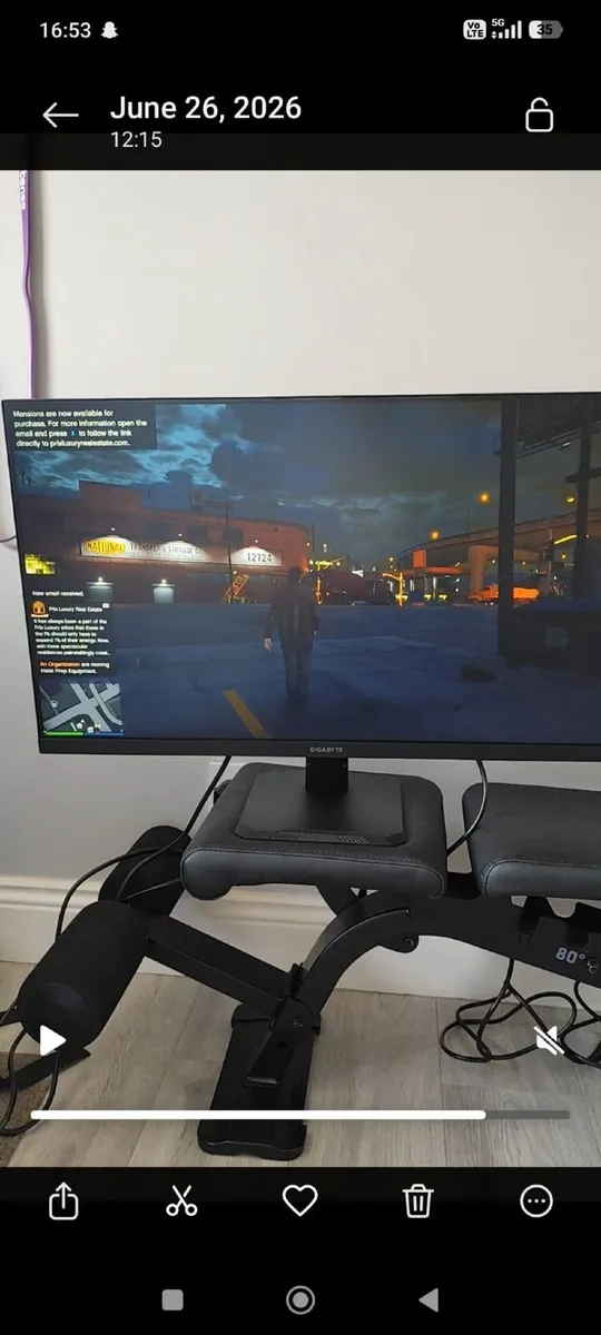 32" Gigabyte 165Hz QHD Gaming Monitor - Image 1
