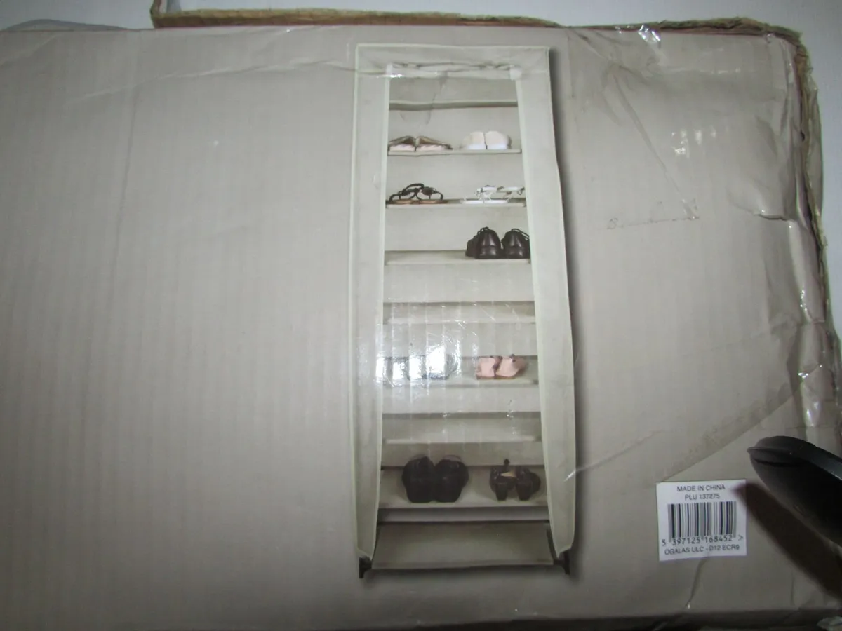 Shoe Rack with Cover - Image 1