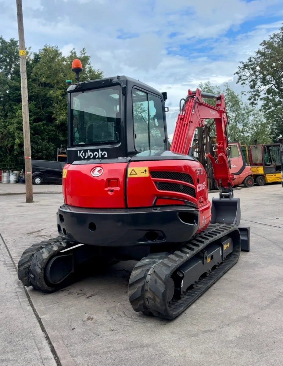 2018 Kubota KX057-4  5.5 ton excavator Digger - Image 4
