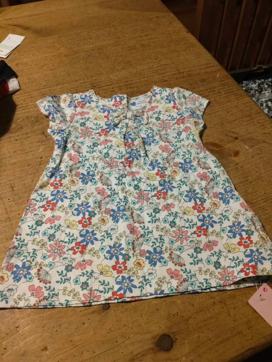 Young Dimension floral print baby dress with a sma - Image 2