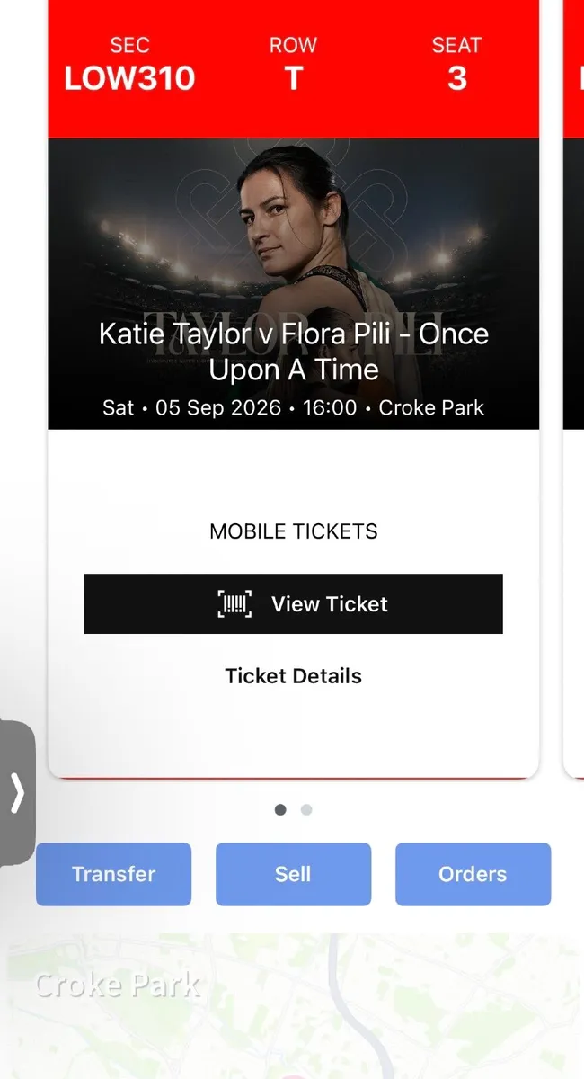 Katie Taylor Tickets x 2 - Image 2