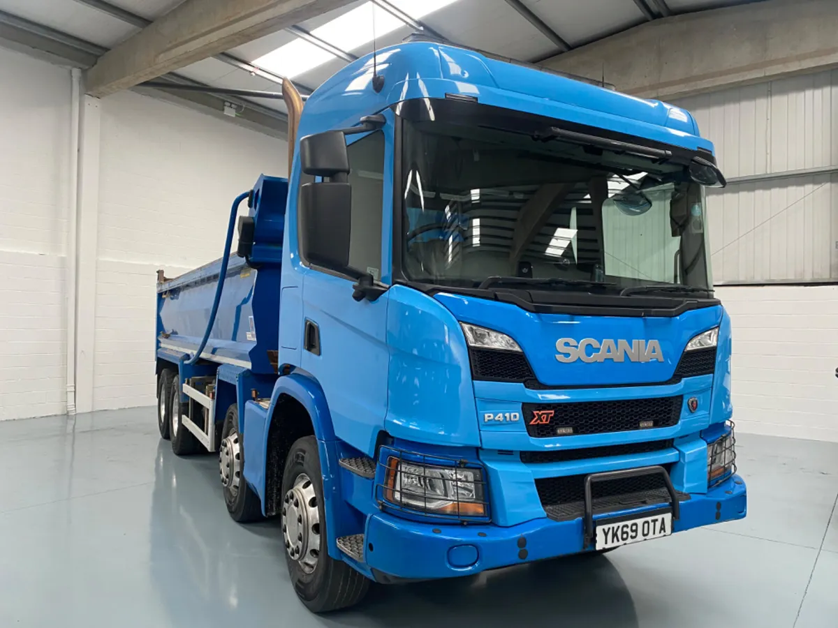 2019 Scania P410 XT 8x4 Tipper - Image 4