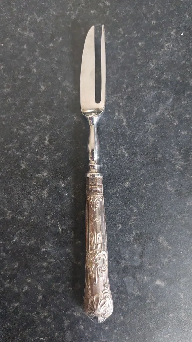 ilver Handle Queens Pattern Tea Knives - Image 4