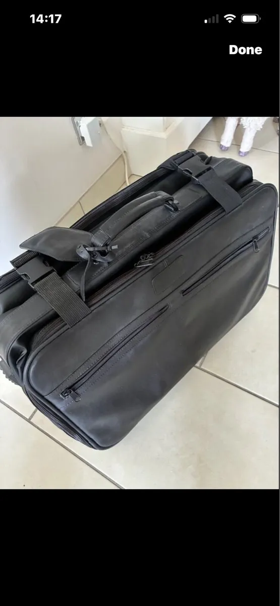 Exceptional Leather Travel Bag/ Suitcase - Image 1