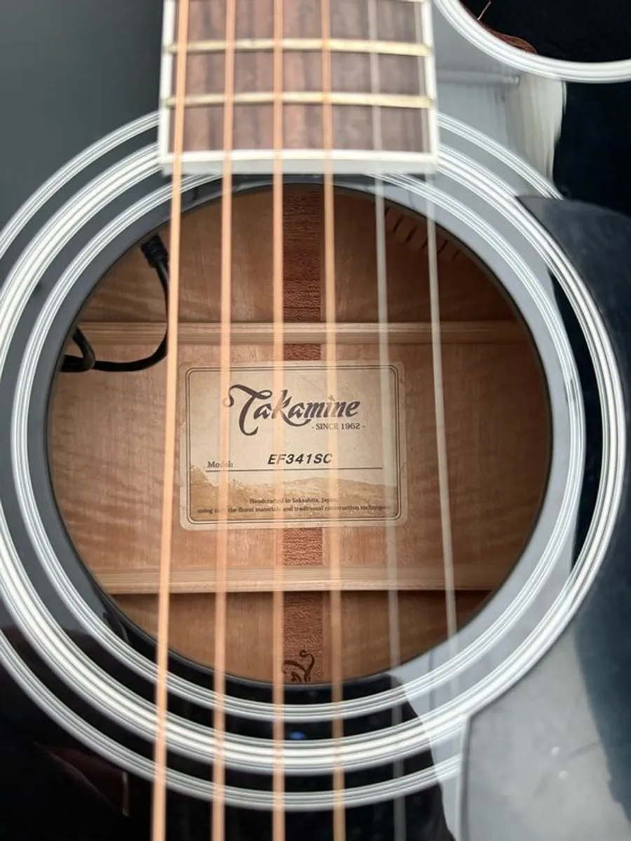 Takamine EF341SC Acoustic Guitar - Image 2