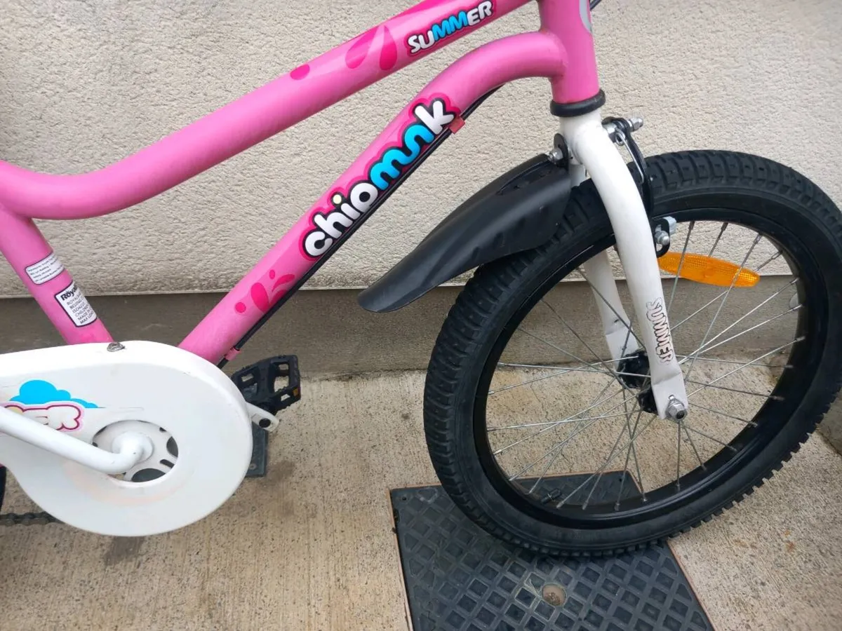 Kids chipmunk bike size 18 inch wheels - Image 3