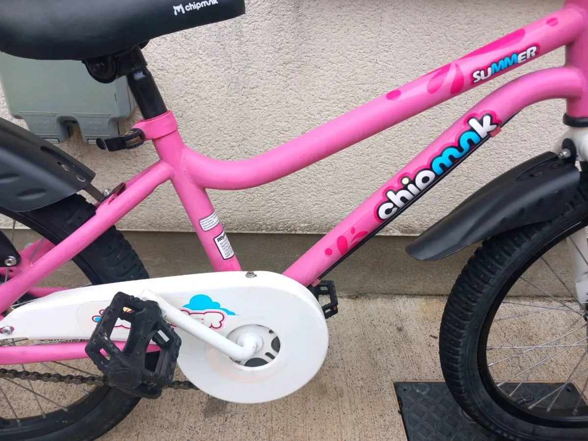 Kids chipmunk bike size 18 inch wheels - Image 4