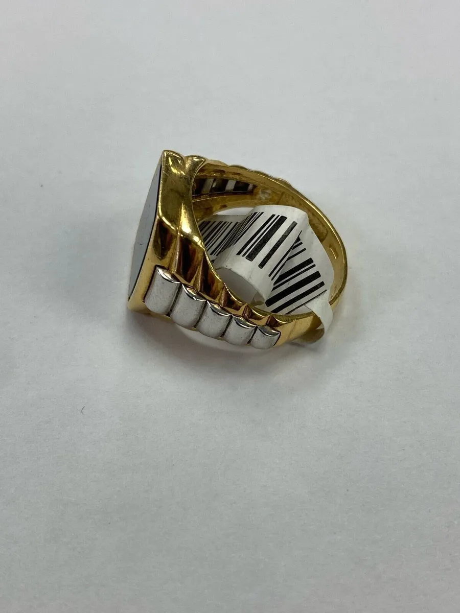9CT onyx ring - Image 2