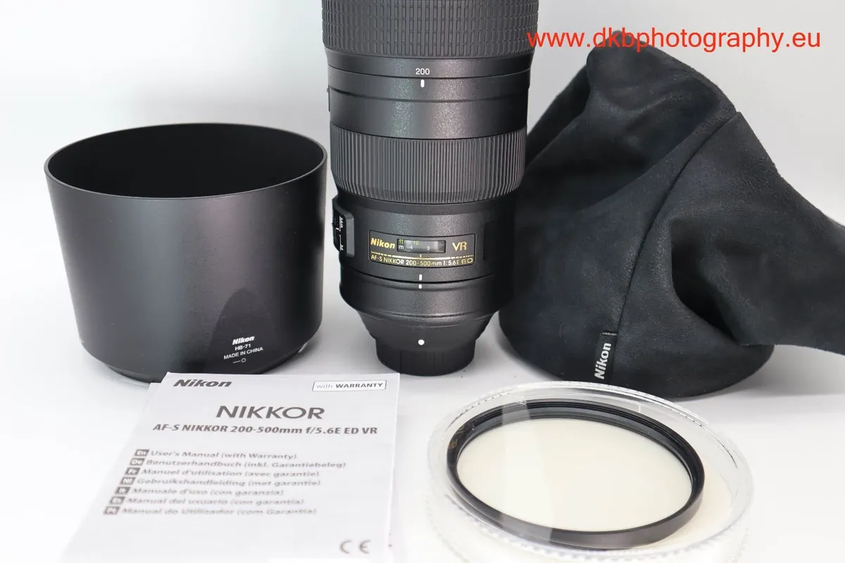 NIKON AF-S 200-500mm F5.6 ED VR LENS #0613 - Image 2