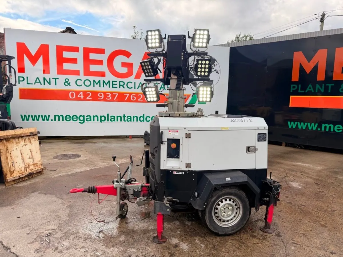 Trime X-ECO  LED Lighting Tower   Damaged Drawbar - Image 1