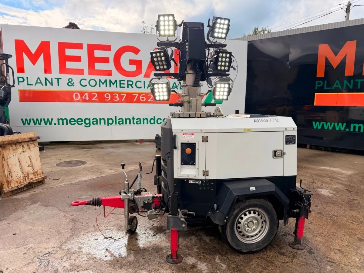 Trime X-ECO  LED Lighting Tower   Damaged Drawbar - Image 2