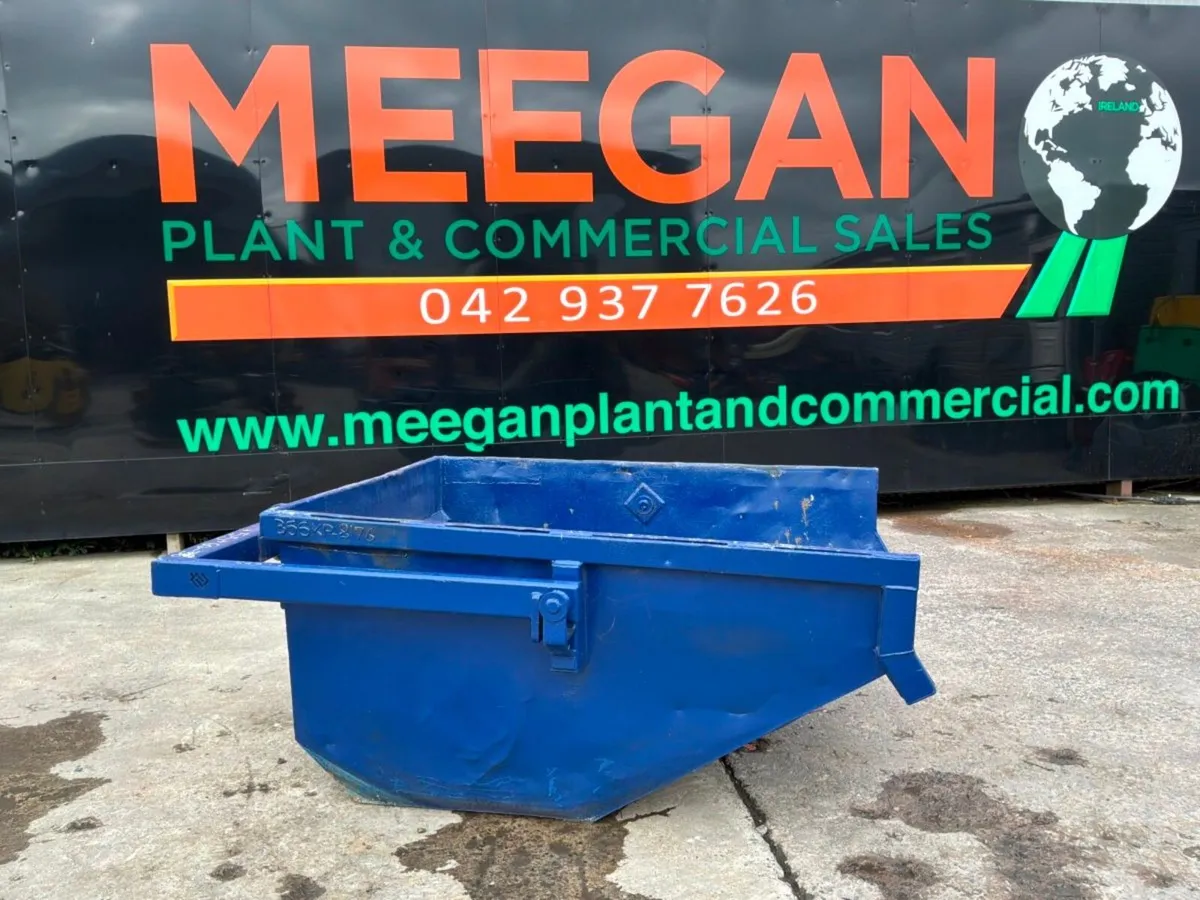 Conquip 1500 litresself tipping boat skip....3167- - Image 1