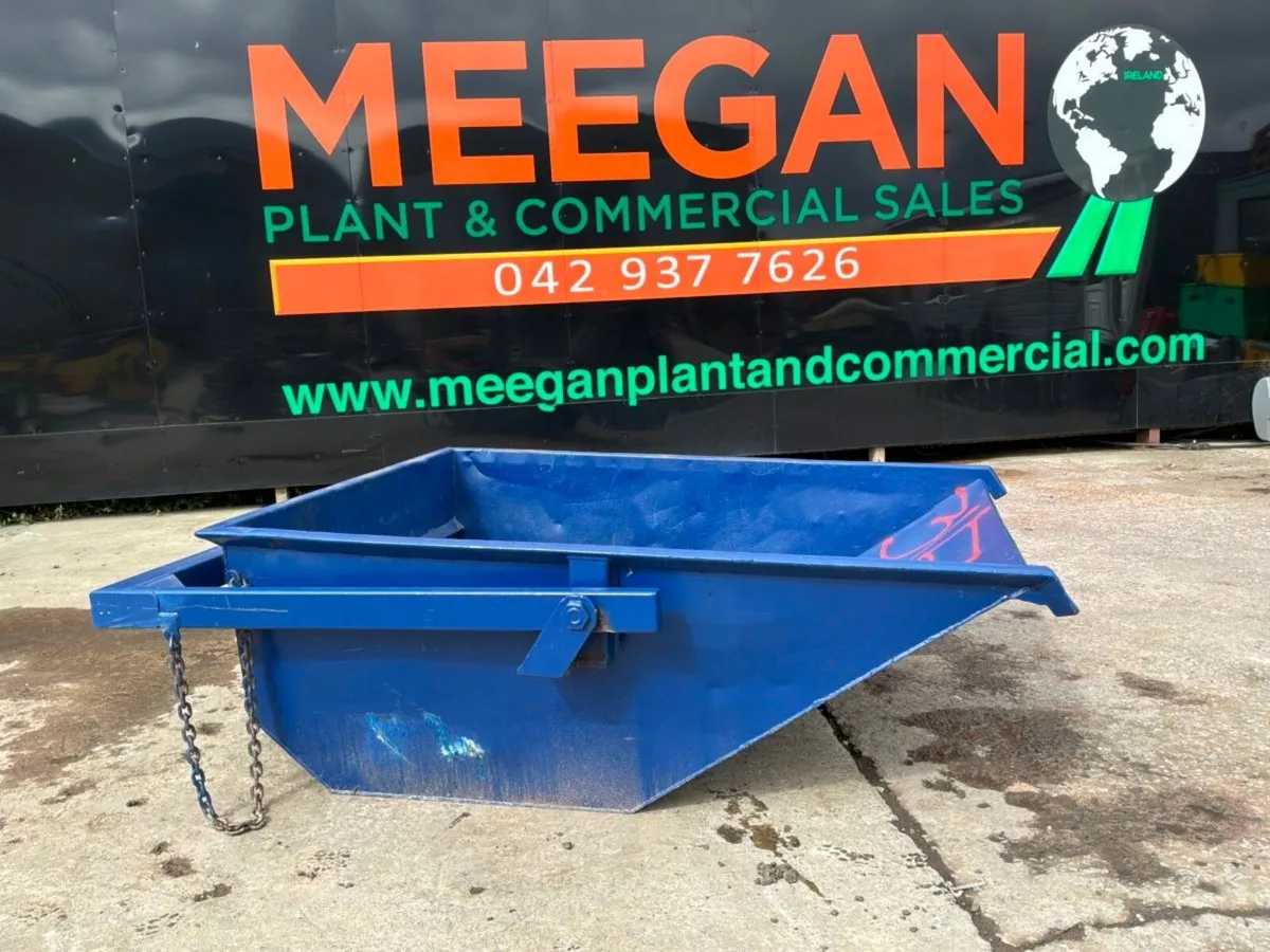 Conquip 1500 litres self tipping  Boat skip.....31 - Image 1