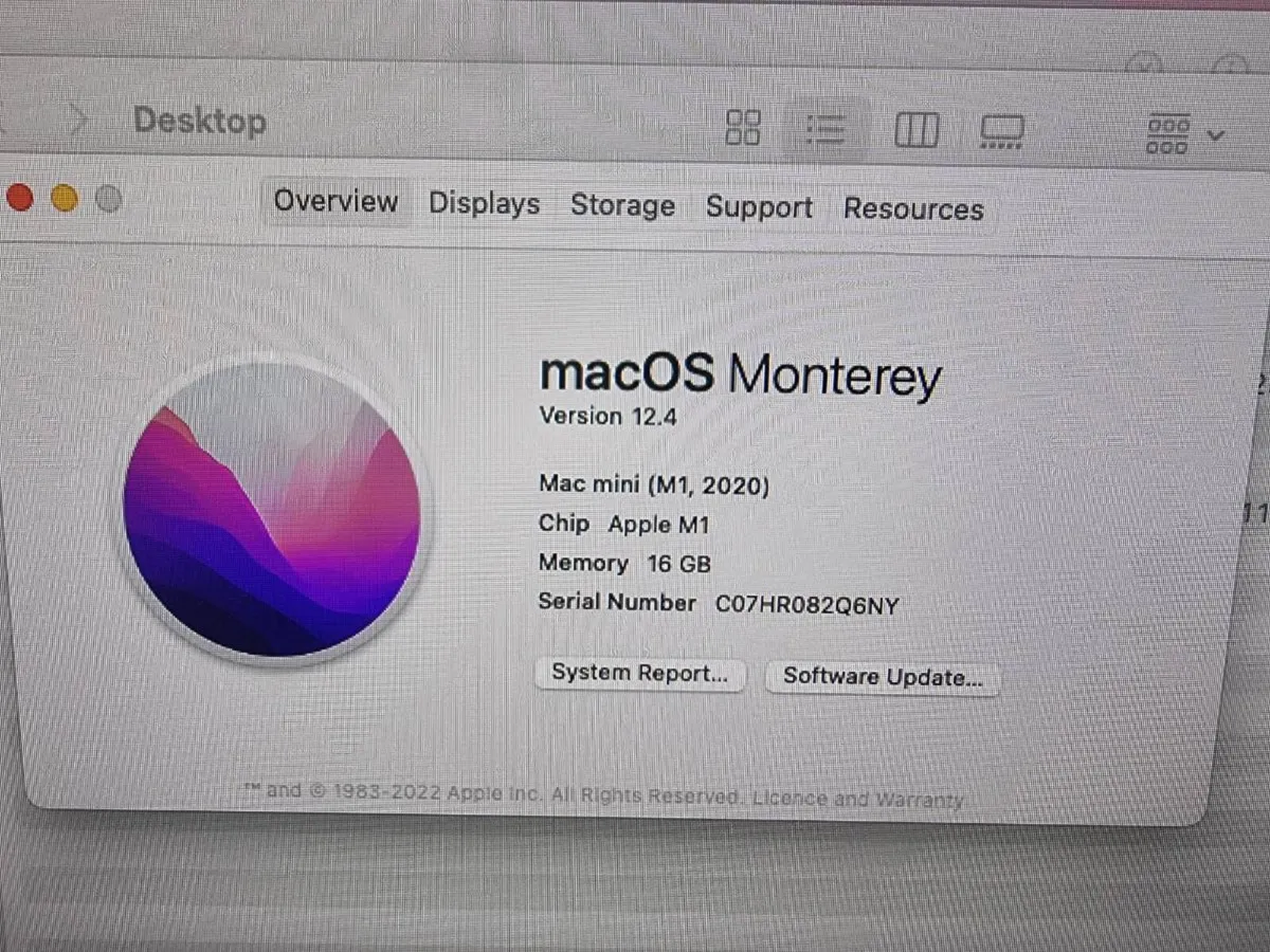 Apple Mac Mini PC 16GB / 256GB / 2020 M1 - Image 3