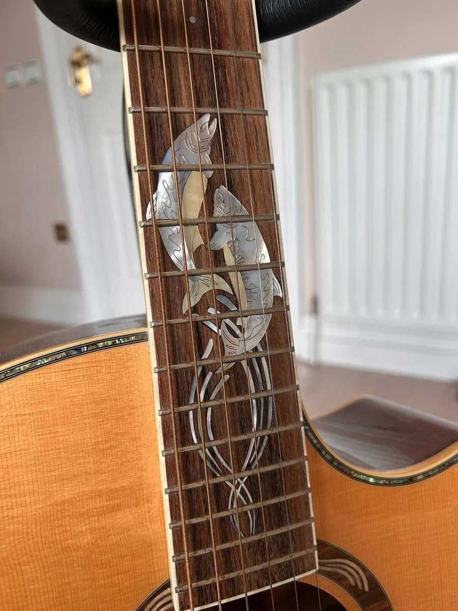 Crafter 35th Ann. SM-ROSE electro-acoustic Guitar - Image 3