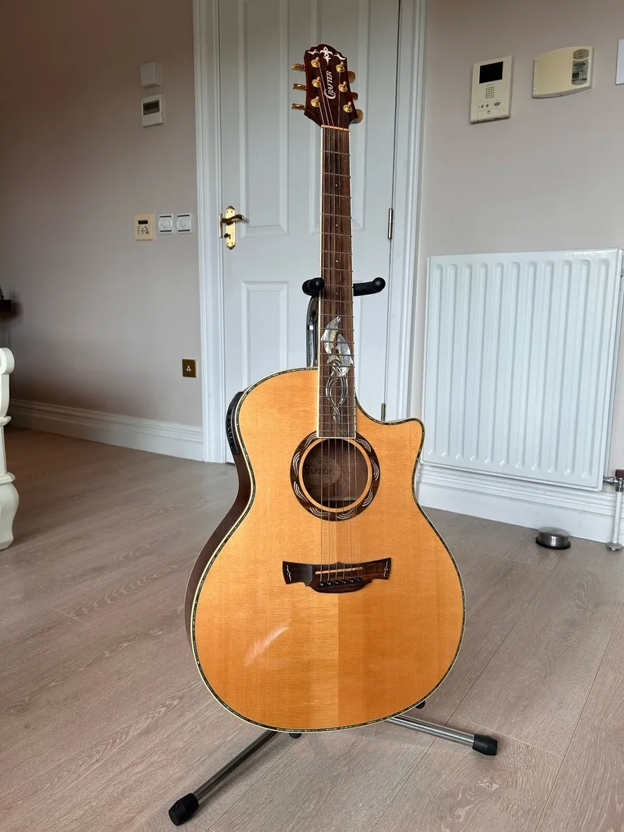 Crafter 35th Ann. SM-ROSE electro-acoustic Guitar - Image 1
