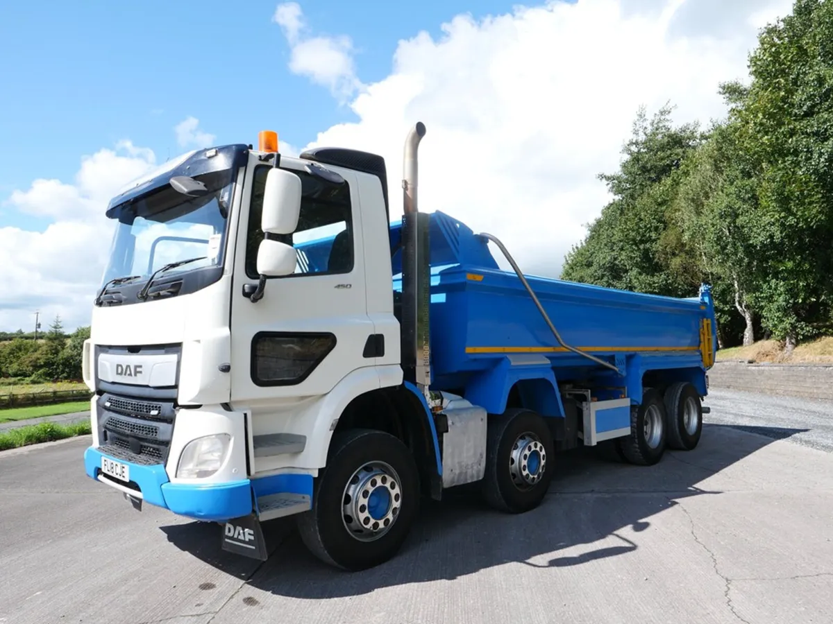 Daf CF 450 - Tipper - 8x4 - R101258 - 2018 - Image 3
