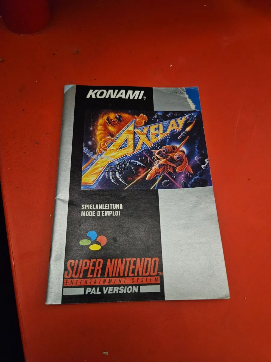 Vintage Nintendo Konami Alexay Booklet