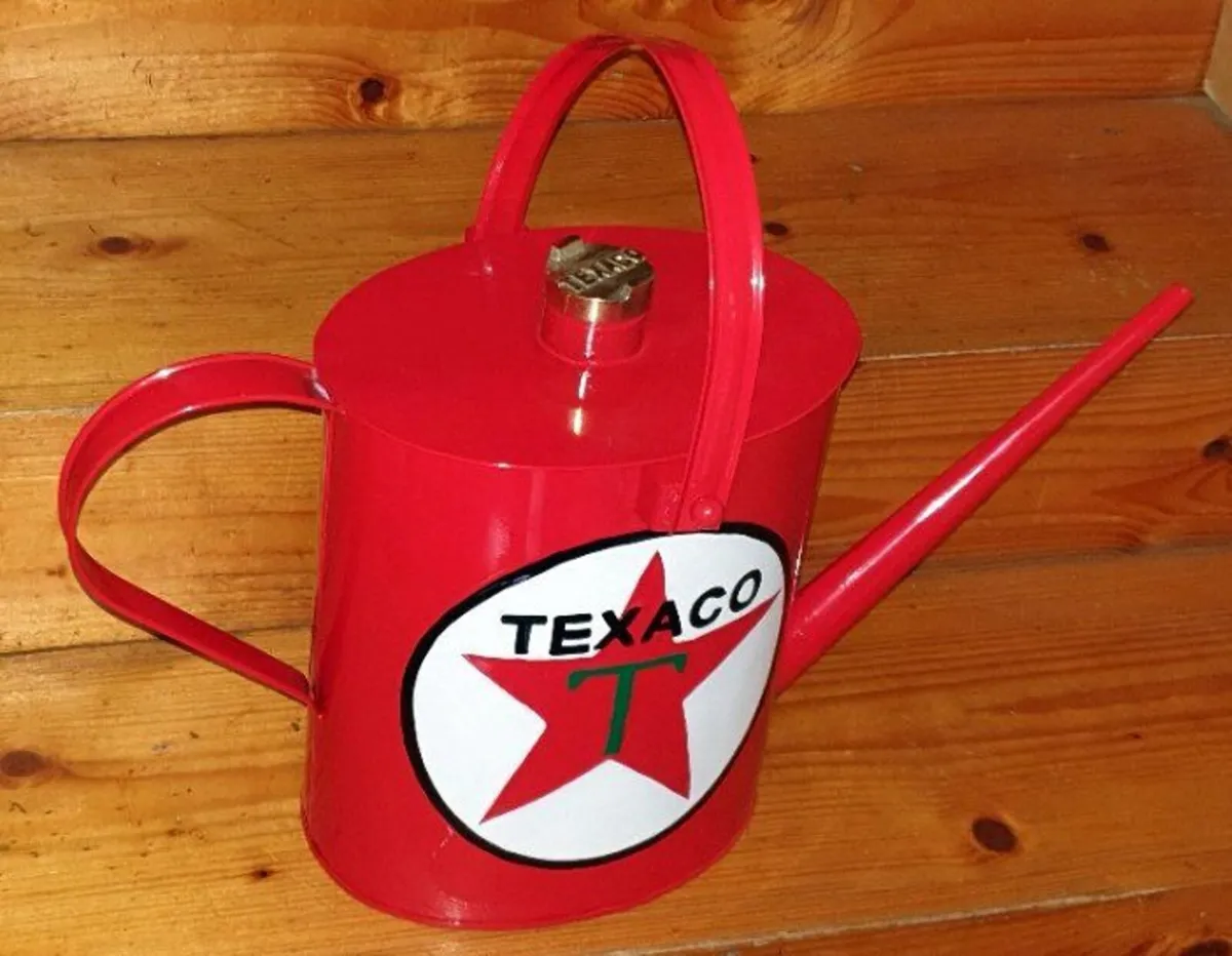 Vintage 1930s Texaco Radiator Water Can - Image 1