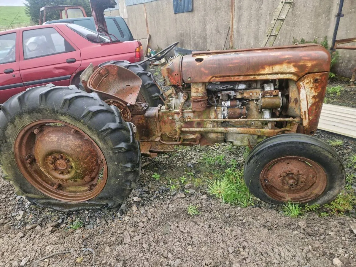 Massey ferguson  35x    Godiva fire pump. - Image 1