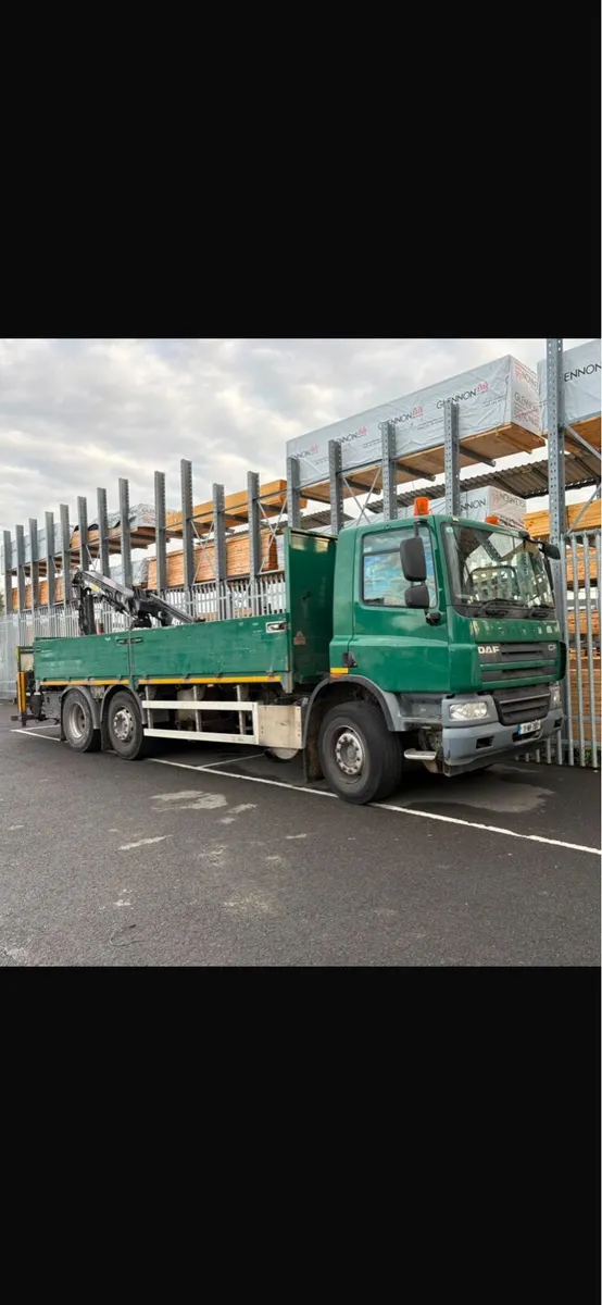 Daf cf crane truck fresh test - Image 1