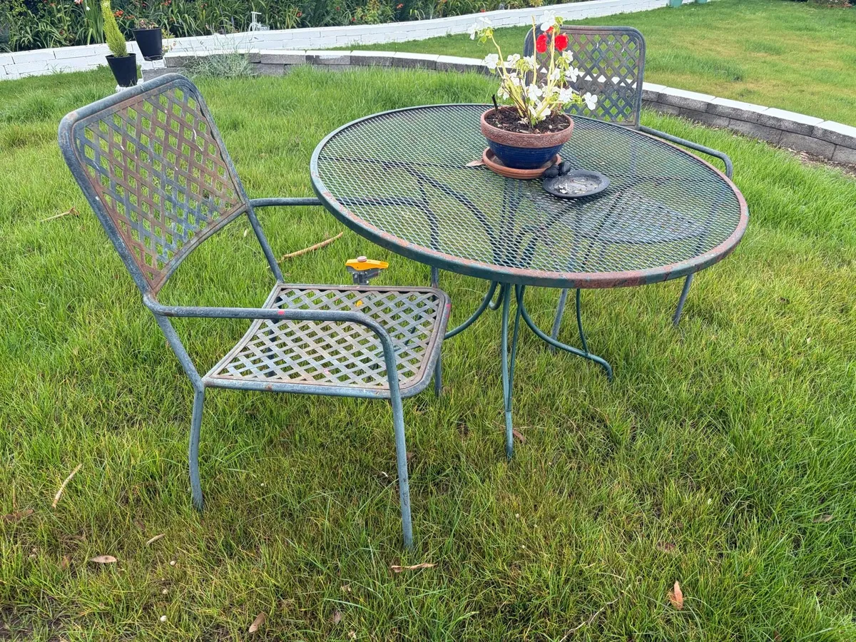 garden table + 2 chairs set - Image 2