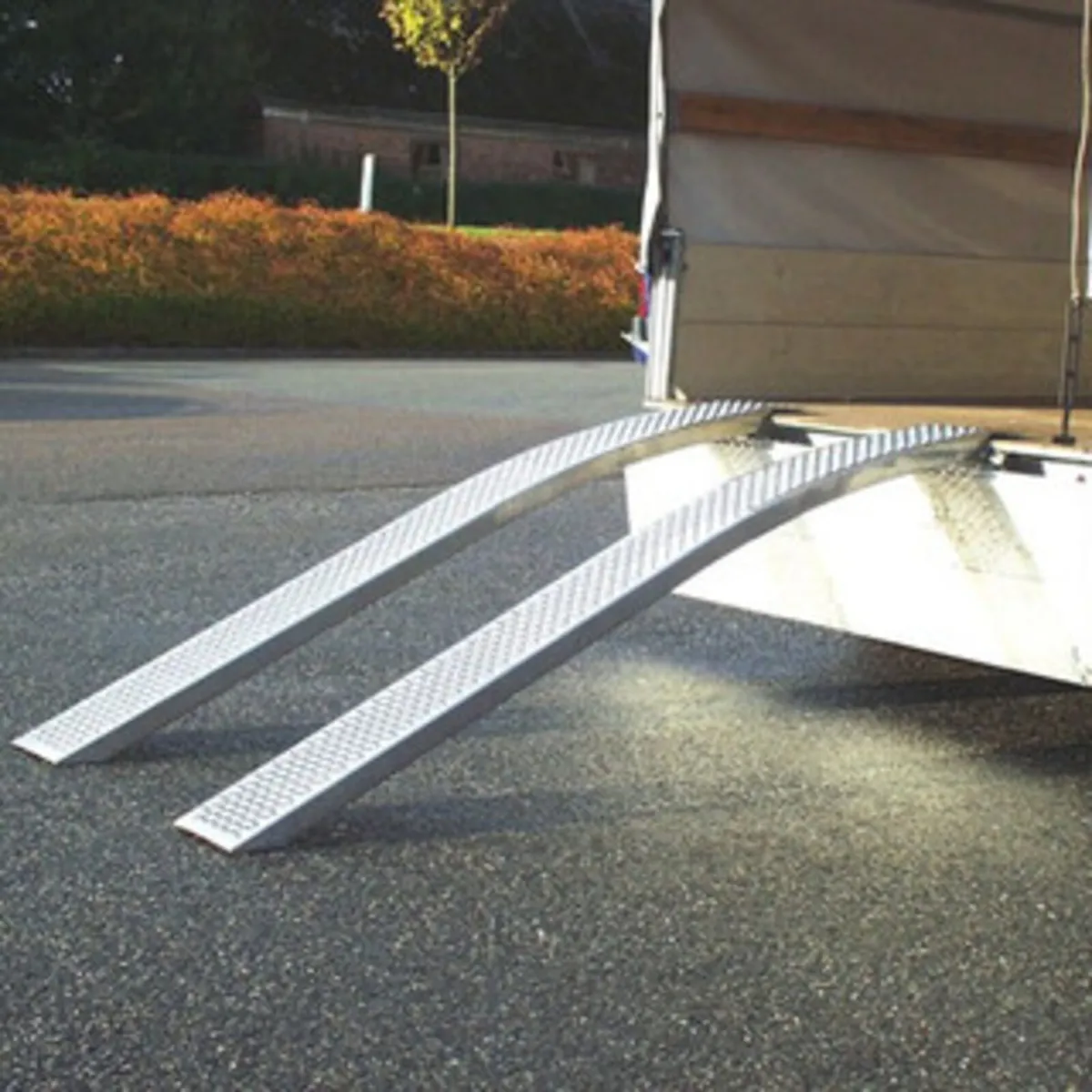 Aluminium Curved Ramps 1500 X 200 X 50MM