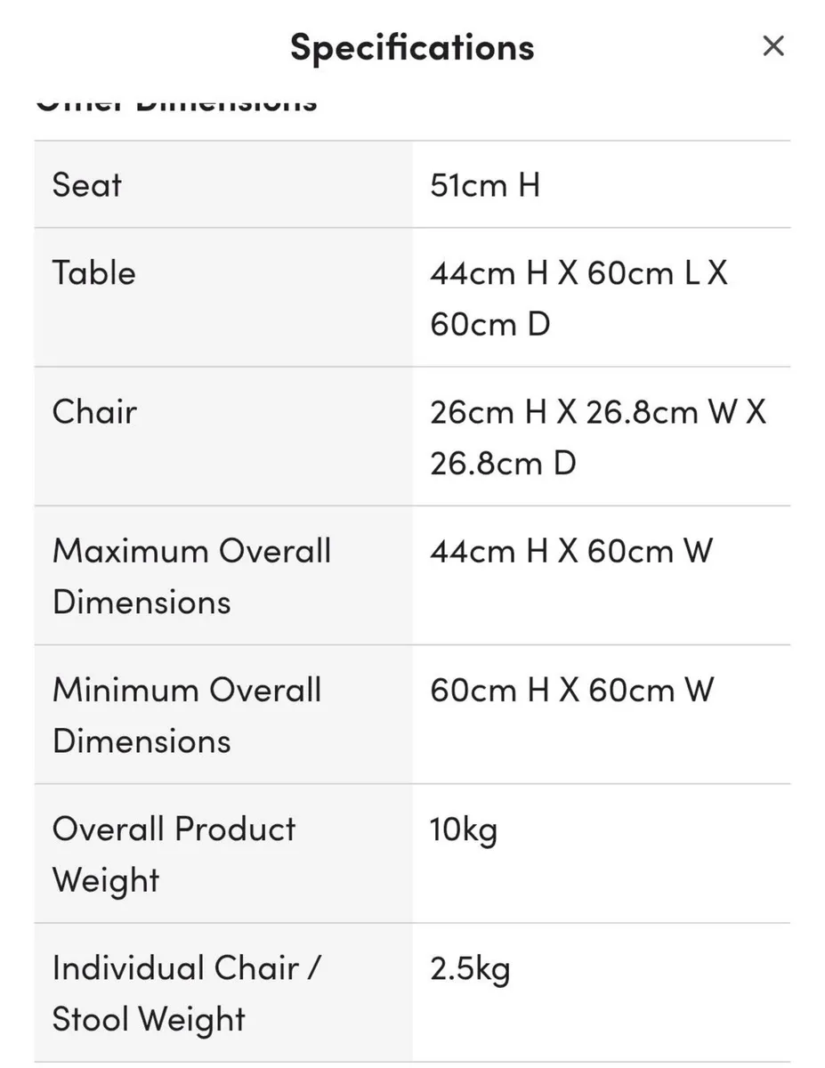 Toddler Unicorn Table and Chairs - Image 2