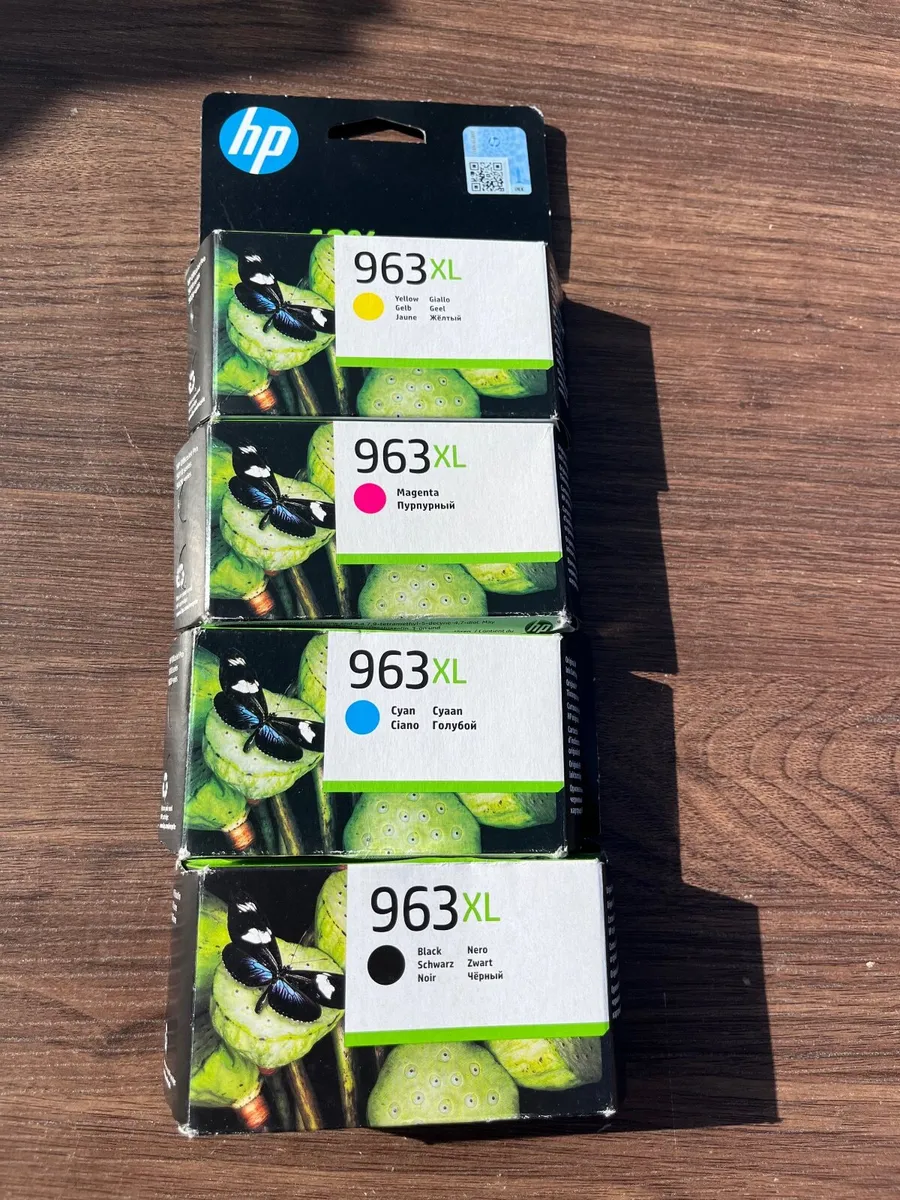 Set of HP 963XL Colour Ink Cartridges