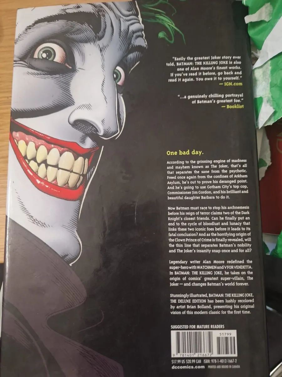 Batman The Killing Joke graphic novel - Image 2
