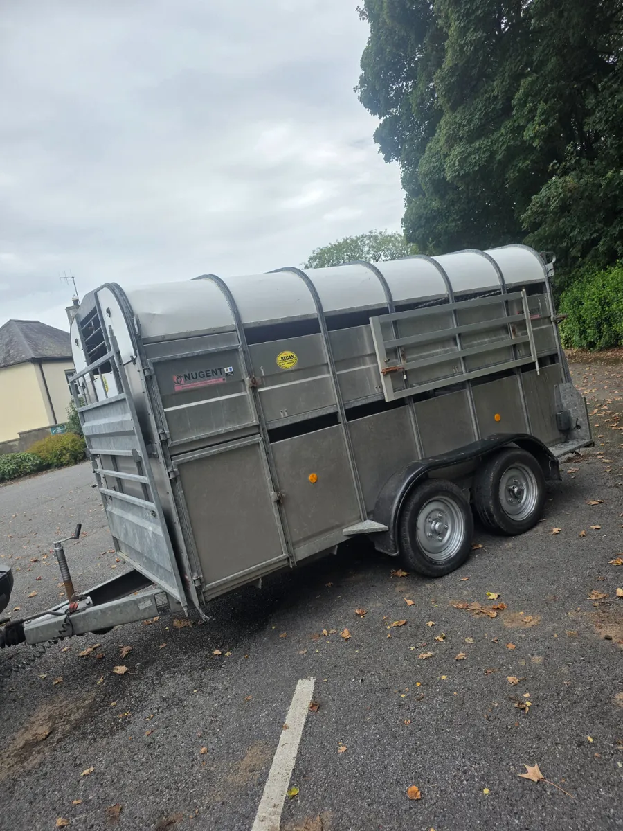 12ft nugent livestock trailer - Image 2
