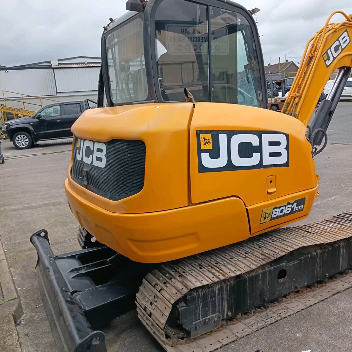 Jcb 8061 digger 6ton 2012. £11500+ - Image 4