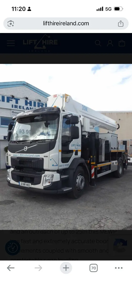 For Hire access booms, scissors, van/truck mounts - Image 4