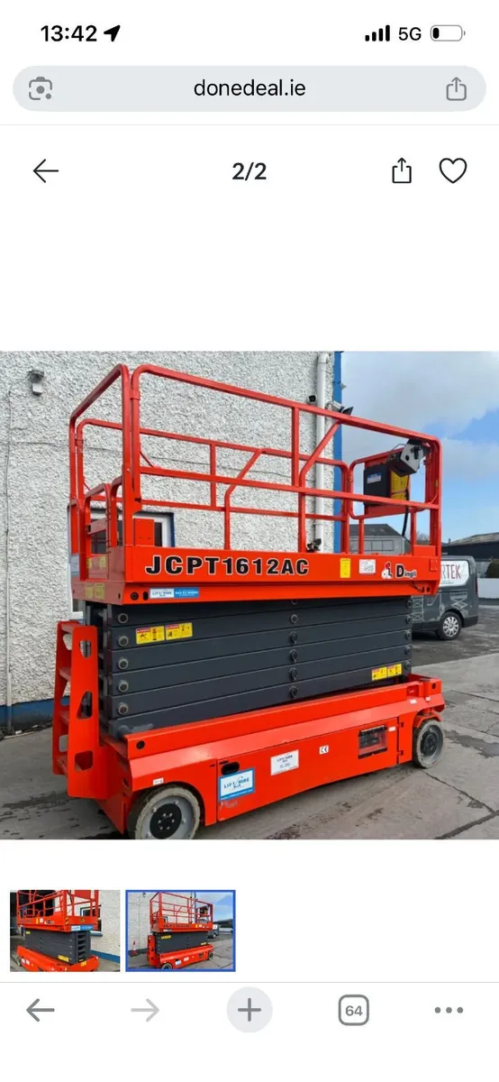 For Hire access booms, scissors, van/truck mounts - Image 1