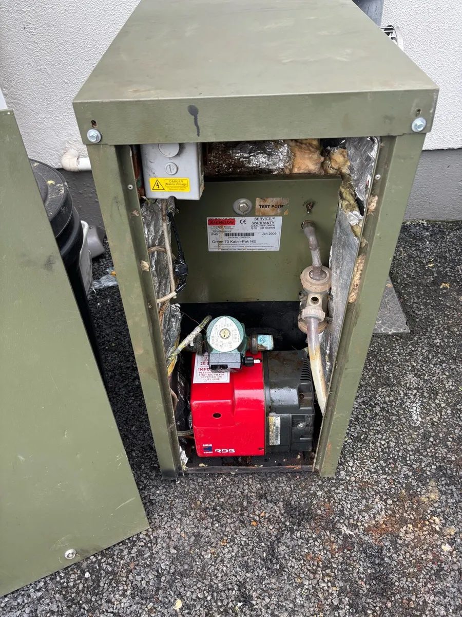 Warmflow cabin pack 90 Btu condensing oil boiler - Image 1