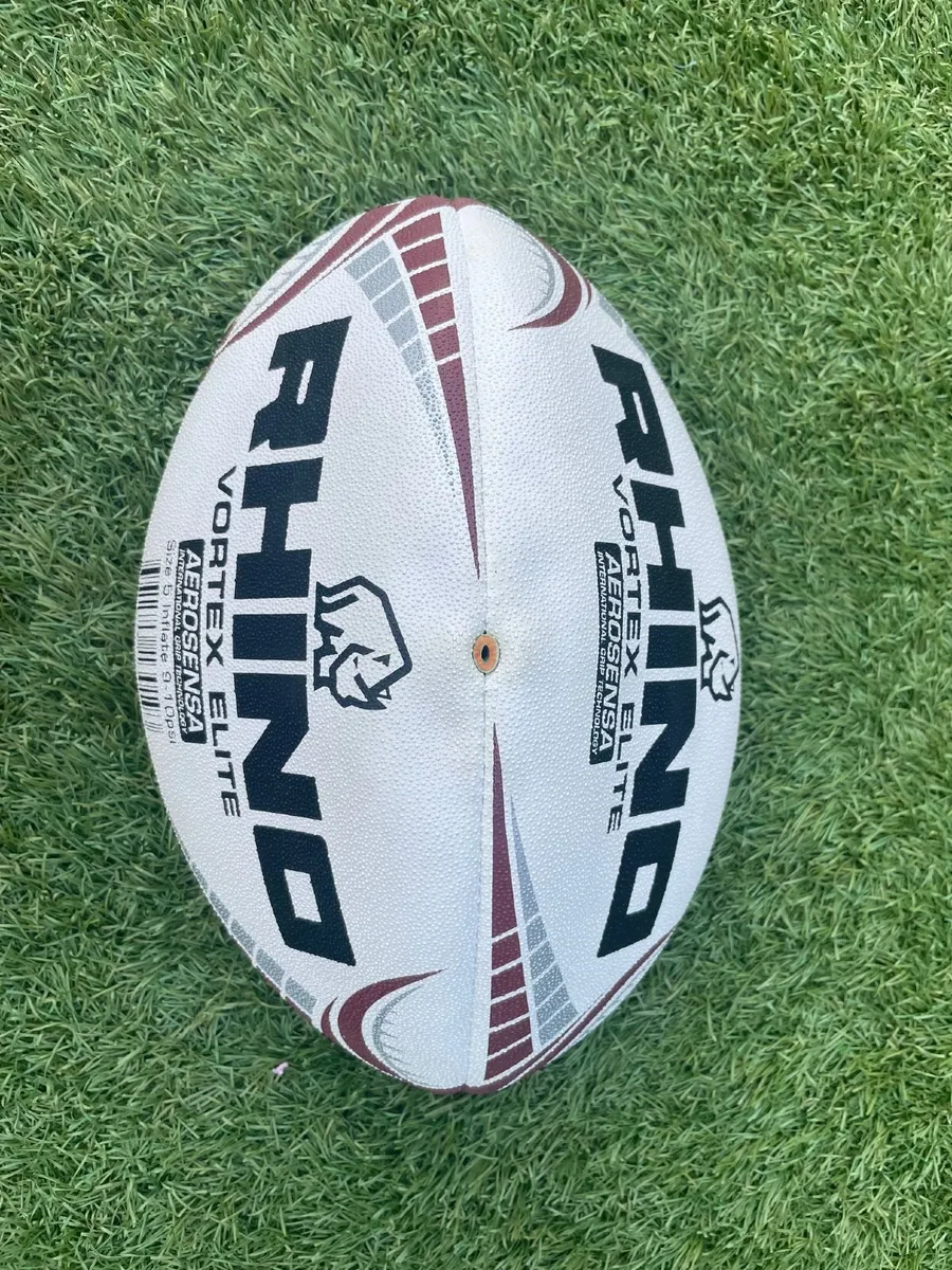 Rhino Vortex Elite Match Rugby Ball - Image 1