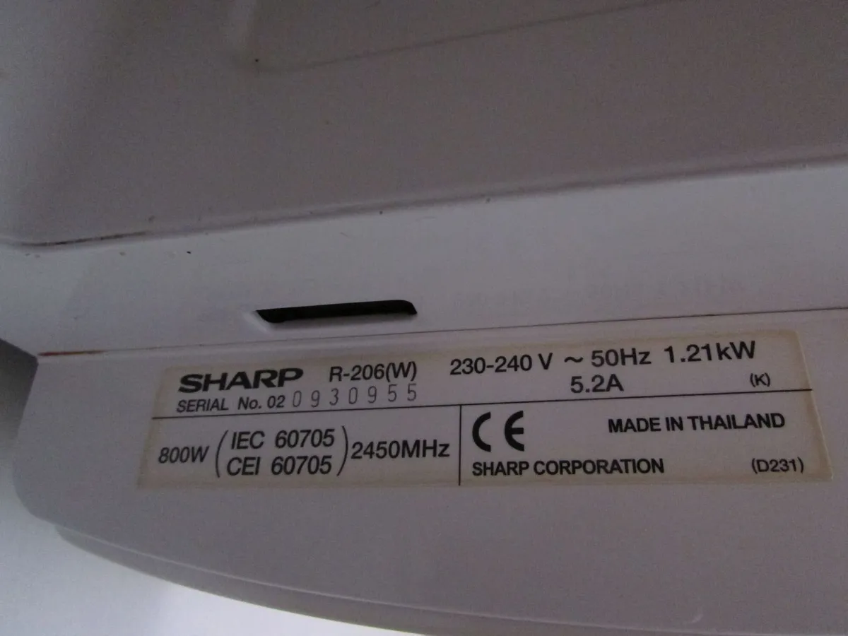 Sharp Microwave - Image 3