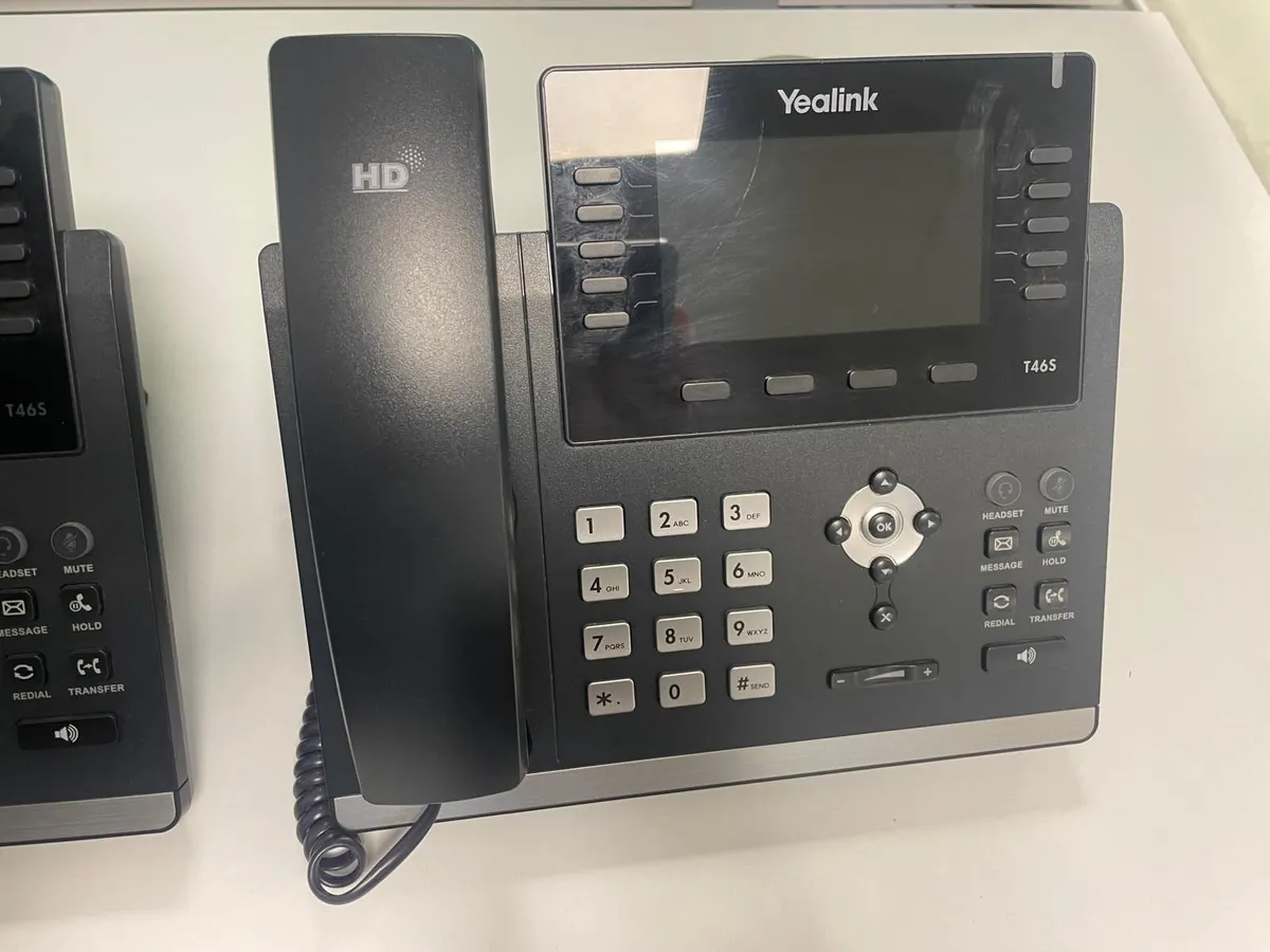Yealink SIP-T46S IP Phone – Black - Image 1