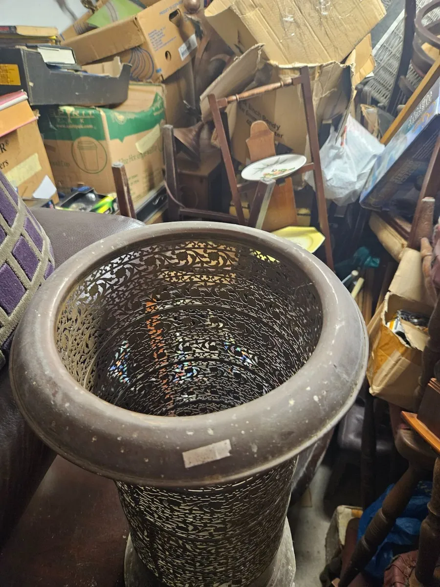 Vintage Brass Umbrella Stand - Image 4