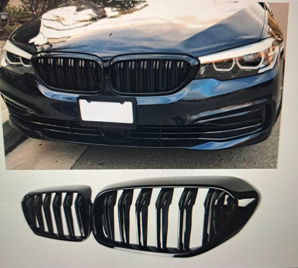 BMW G30 G31 Black Grille - Image 1